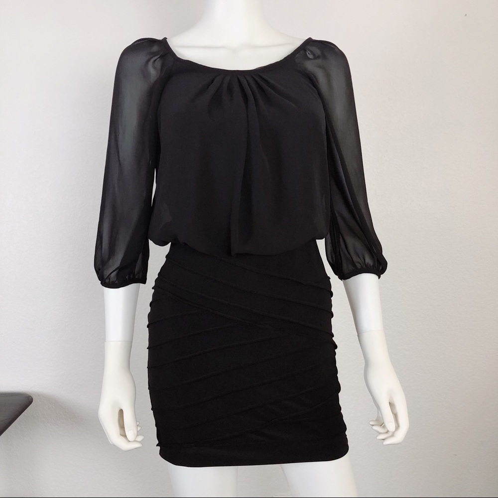 ⭐️ B Darlin Bandage Bodycon Wrap Dress Cocktail XS